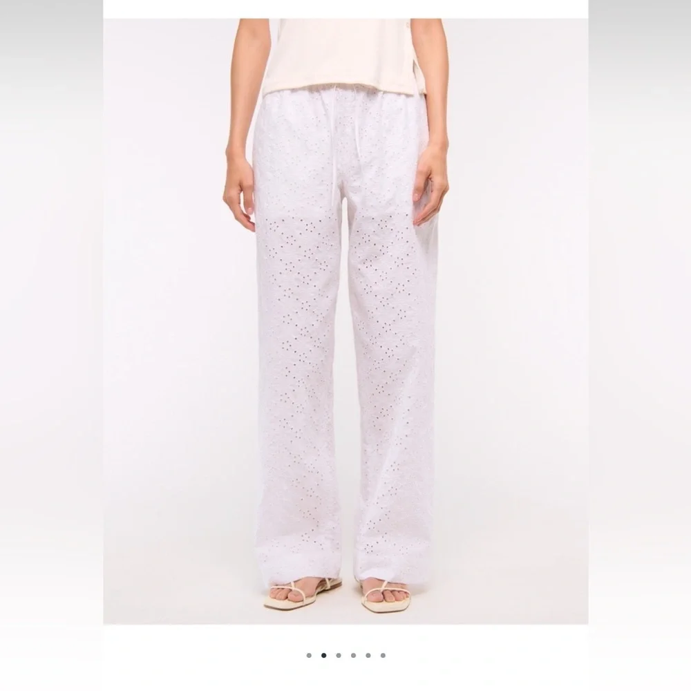 Abercrombie & Fitch Eyelet Pull-On Pant size XL tall new with tags - Picture 2 of 13